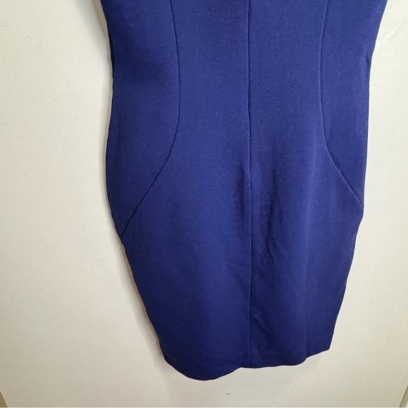 Tommy Hilfiger Adriane Dress Cap Sleeve Square Neck Dress Navy Blue Size 10 - Picture 7 of 10